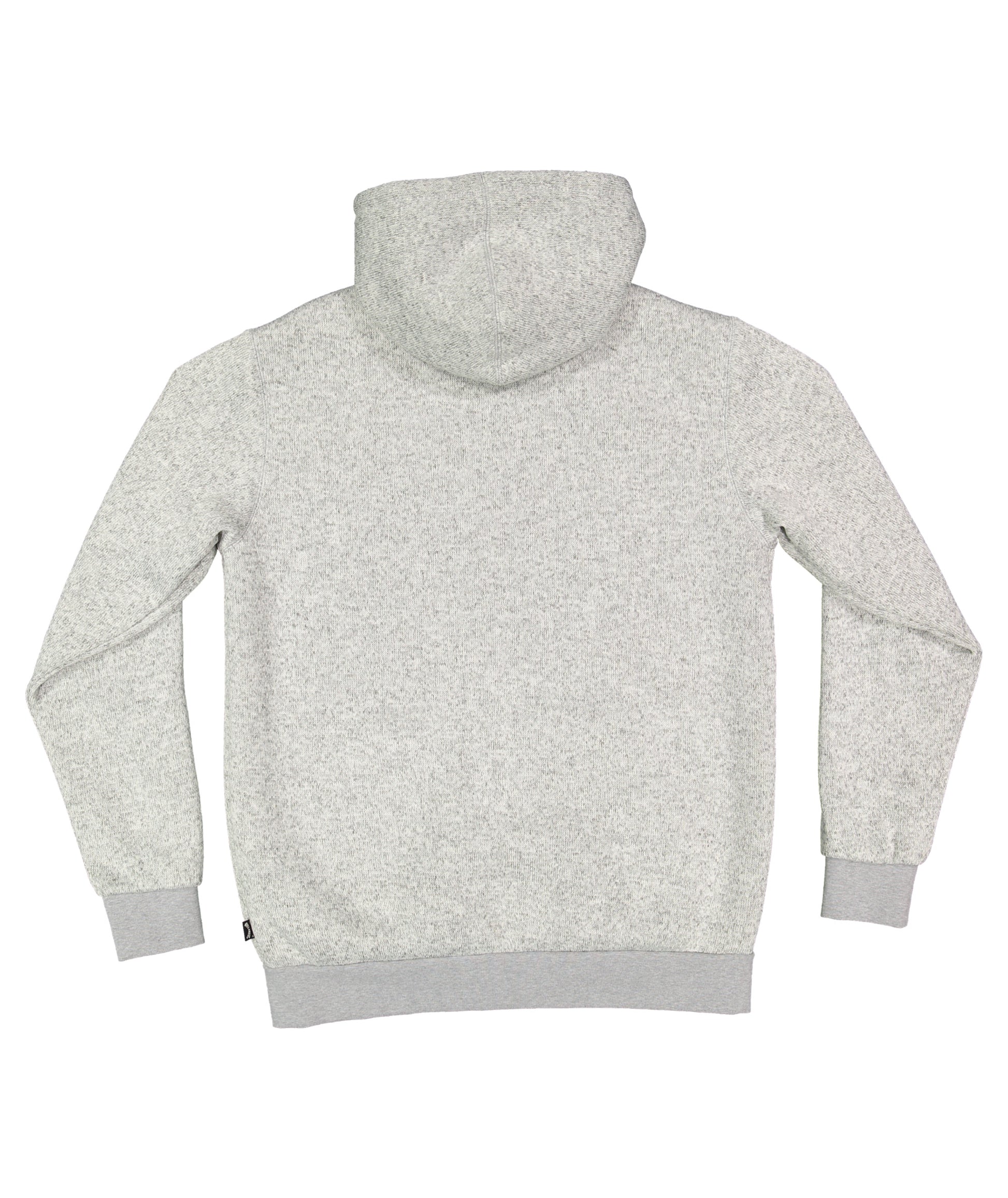 Billabong Revolt Zip Thru Hood in LIGHT GREY HEATHER