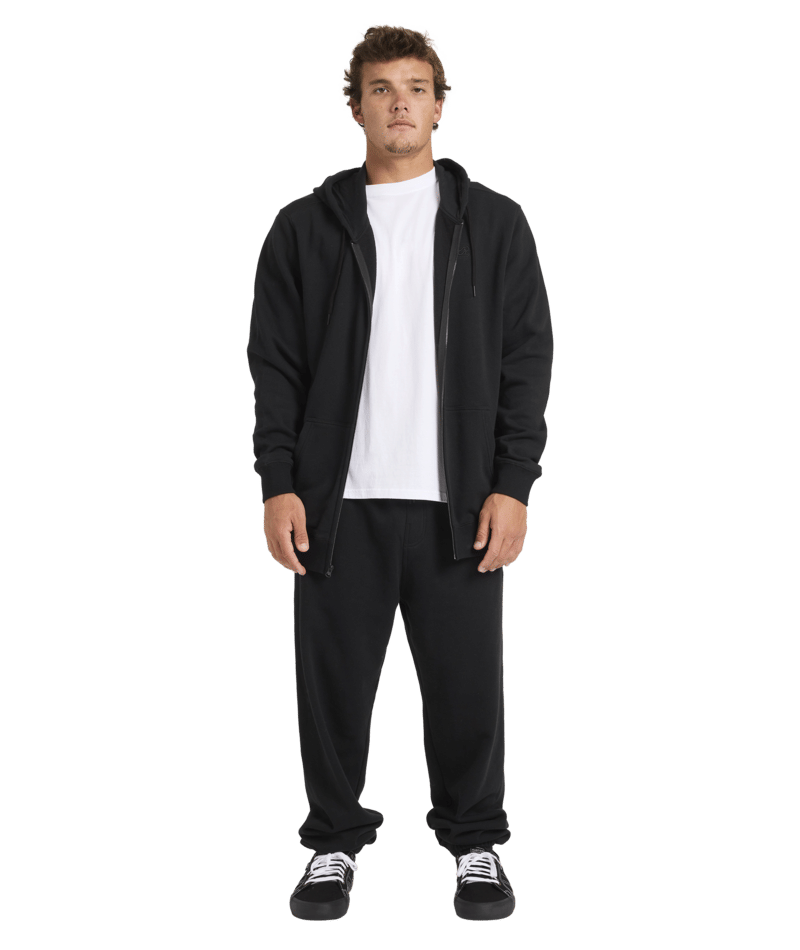 Billabong Premium Ww Zip Thru Hood in BLACK