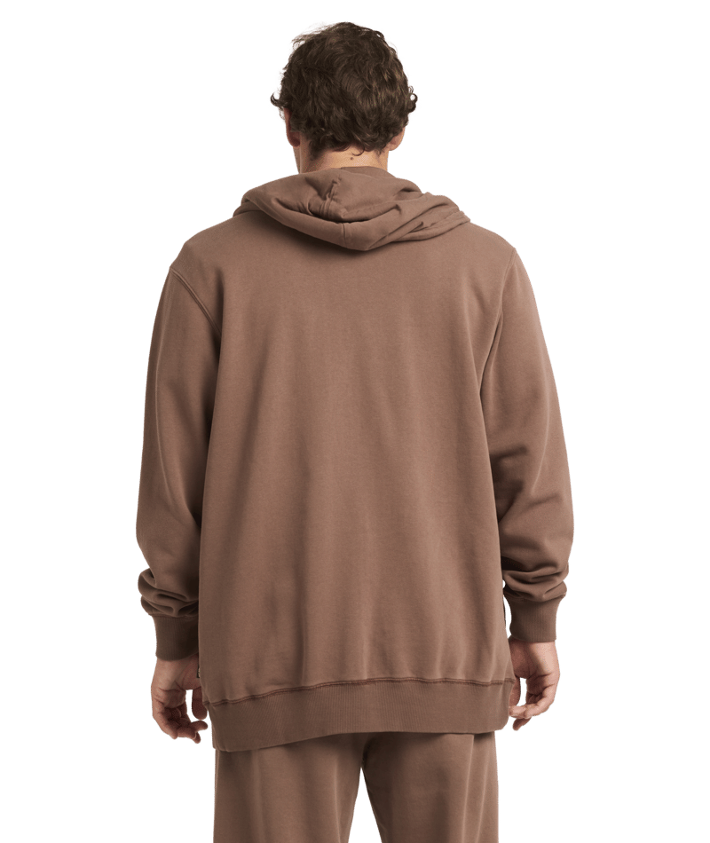 Billabong Premium Ww Zip Thru Hood in MOCHA