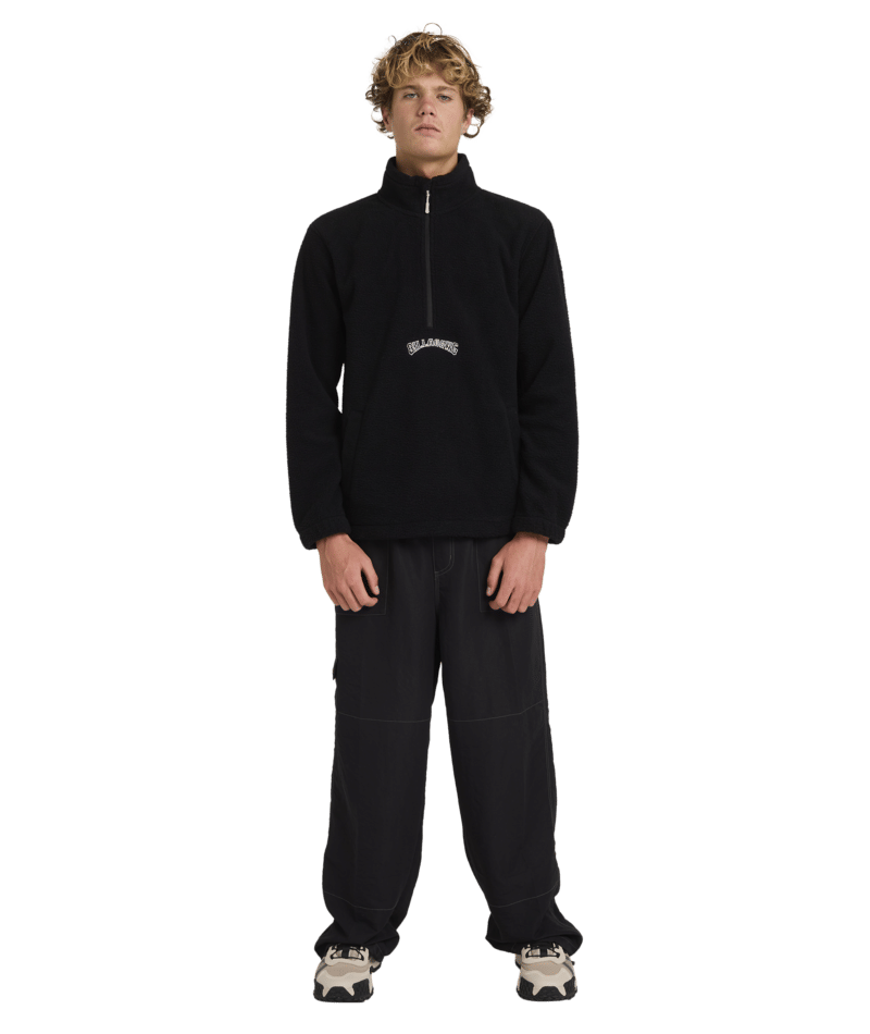 Billabong Boundary Mockneck in BLACK