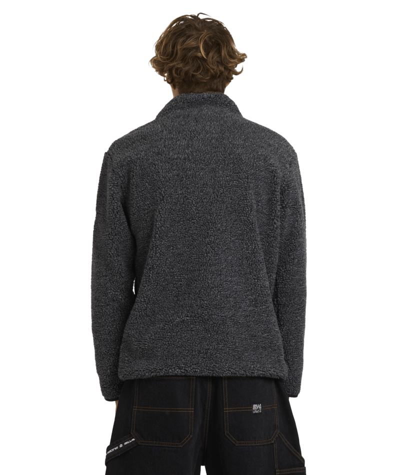 Billabong Boundary Trail Zip Thru in BLACK HEATHER