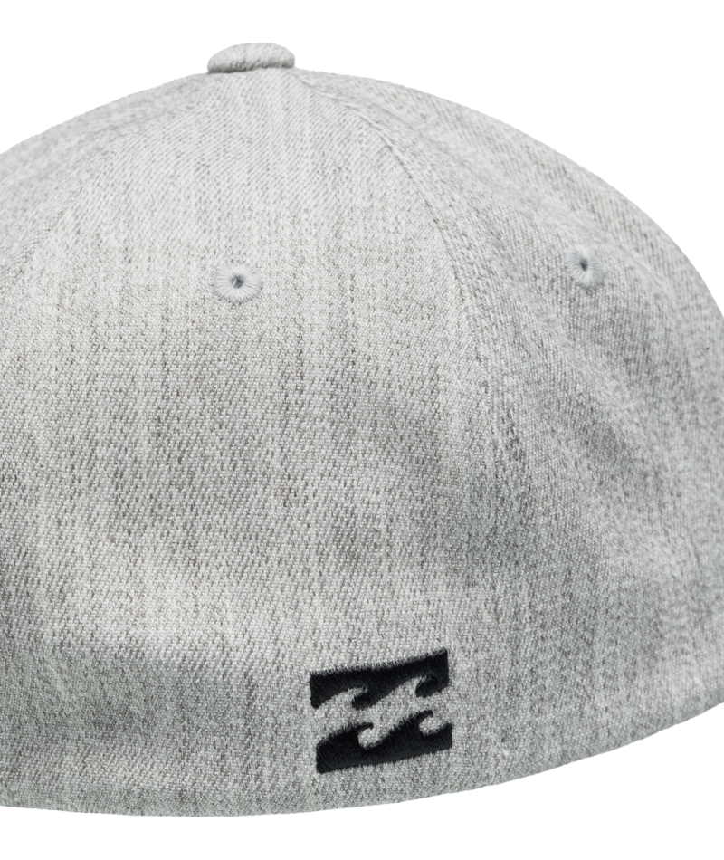 Billabong Arch Flexfit Cap in LIGHT GREY HEATHER