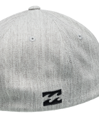 Billabong Arch Flexfit Cap in LIGHT GREY HEATHER