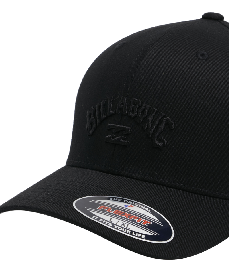 Billabong Arch Flexfit Cap in STEALTH
