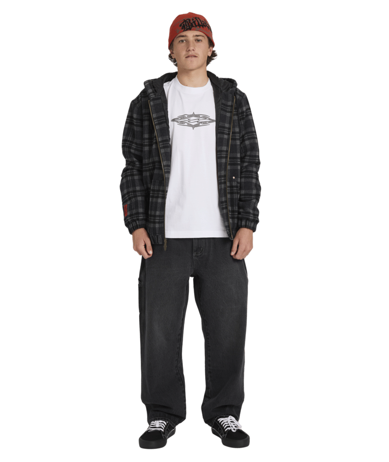 Billabong Immortal Jacket in WASHED BLACK