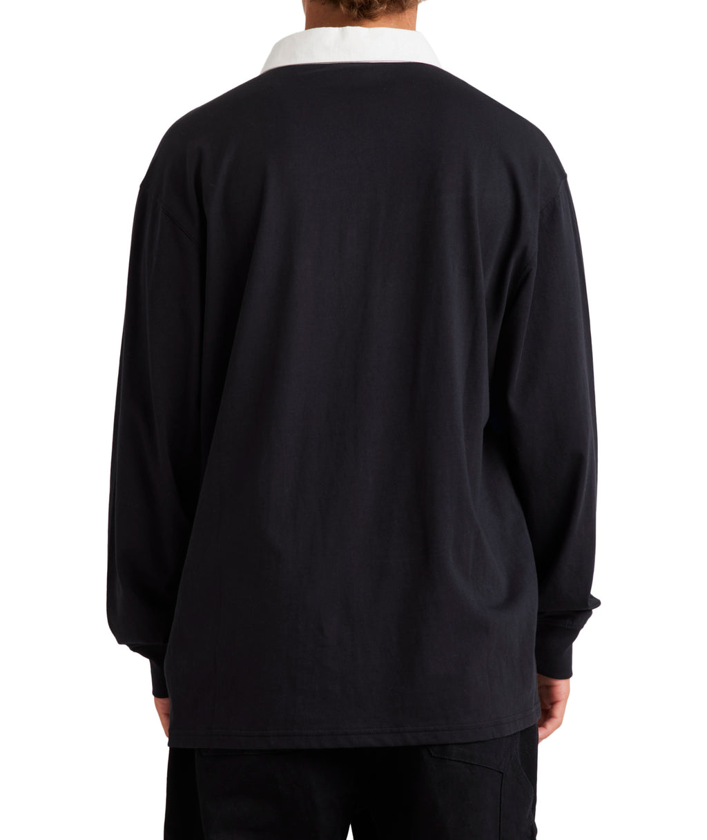 Billabong Warped Ls Rugby in BLACK