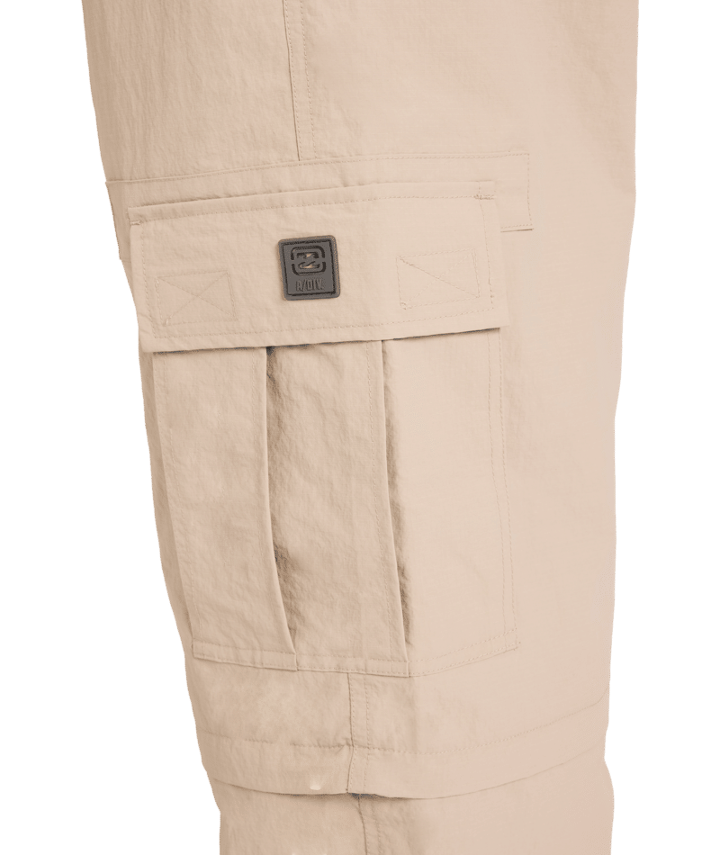 Billabong Strike Mission Zip Off Pant in BONE