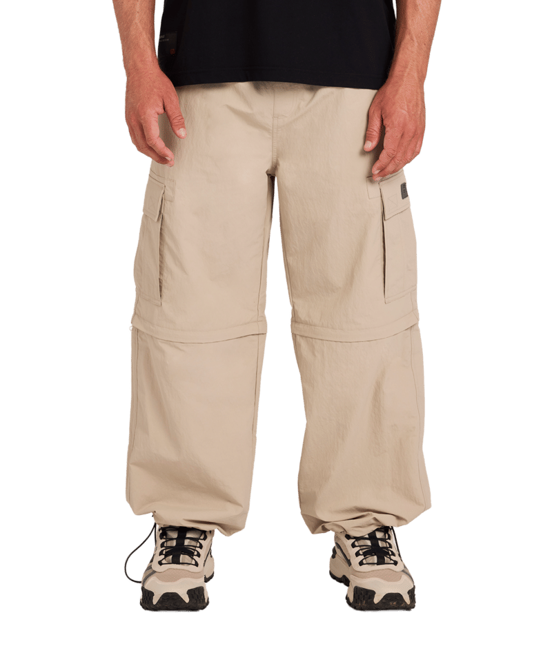 Billabong Strike Mission Zip Off Pant in BONE