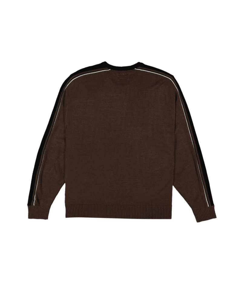Billabong Script Sweater in CHOCOLATE