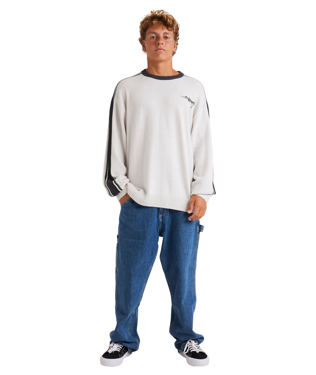 Billabong Script Sweater in FOG