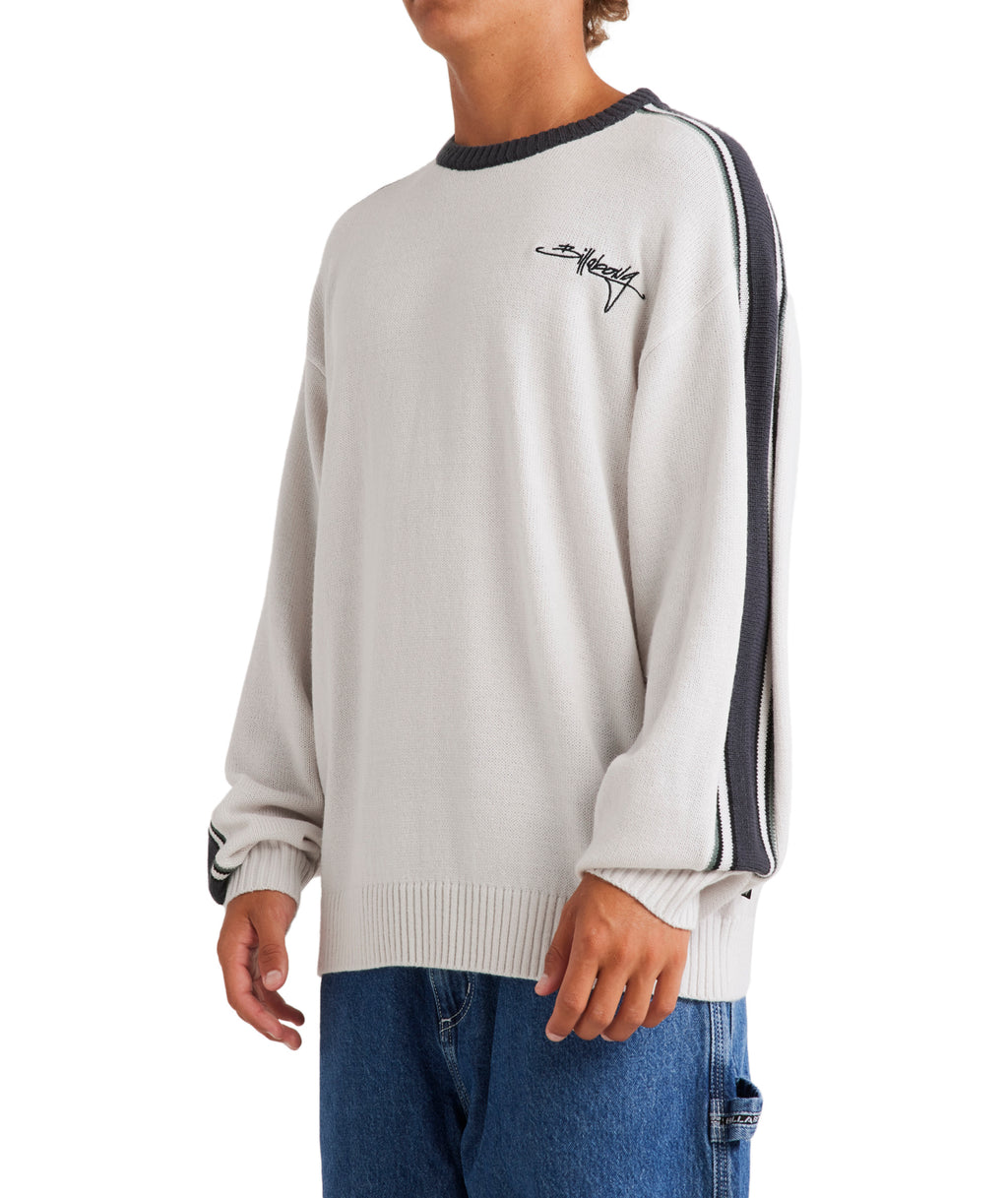 Billabong Script Sweater in FOG