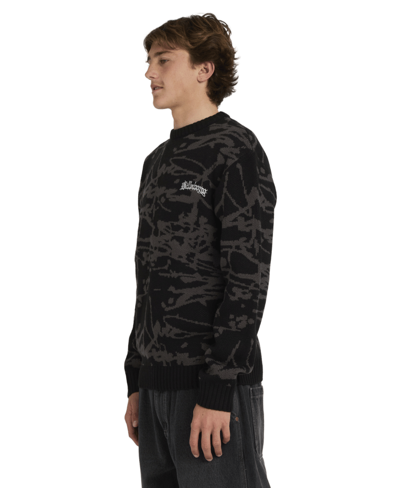 Billabong Immortal Sweater in BLACK