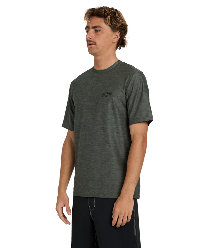 Billabong Shoreline Lf Ss in MILITARY HEATHER