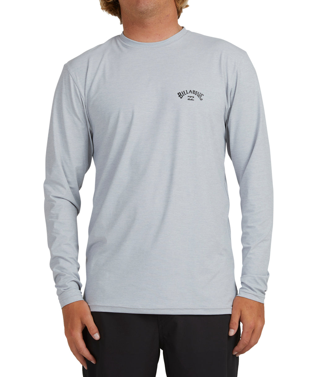 Billabong Shoreline Lf Ls in LIGHT GREY HEATHER