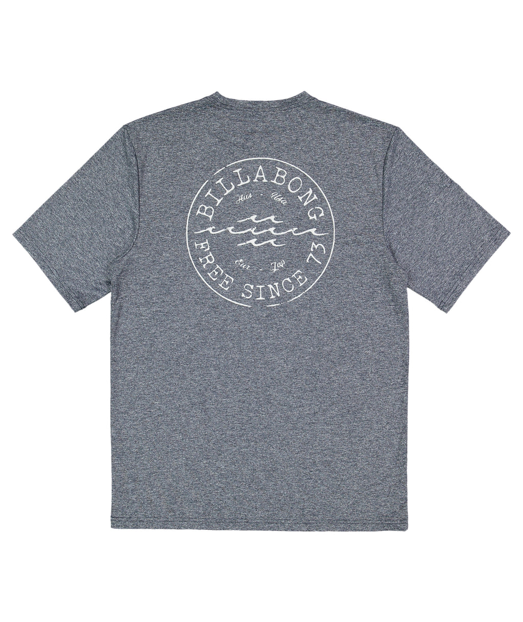 Billabong Big Wave Daz Lf Ss in NAVY HEATHER