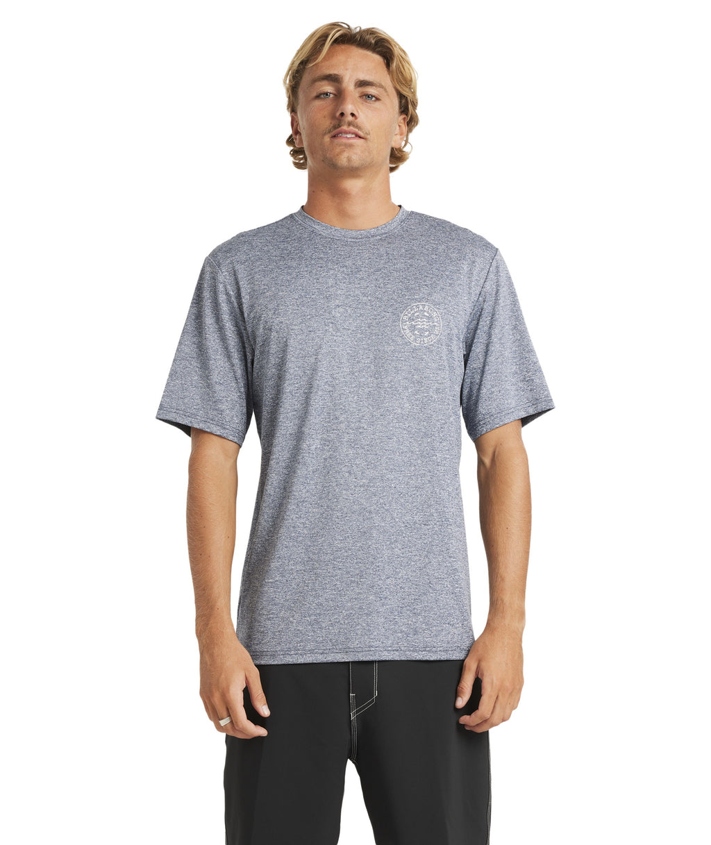 Billabong Big Wave Daz Lf Ss in NAVY HEATHER