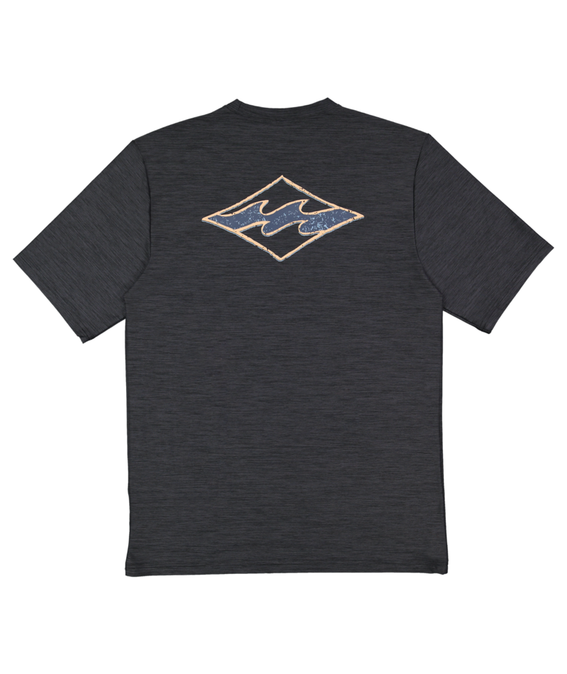 Billabong Diamond Shoreline Lf Ss in BLACK HEATHER