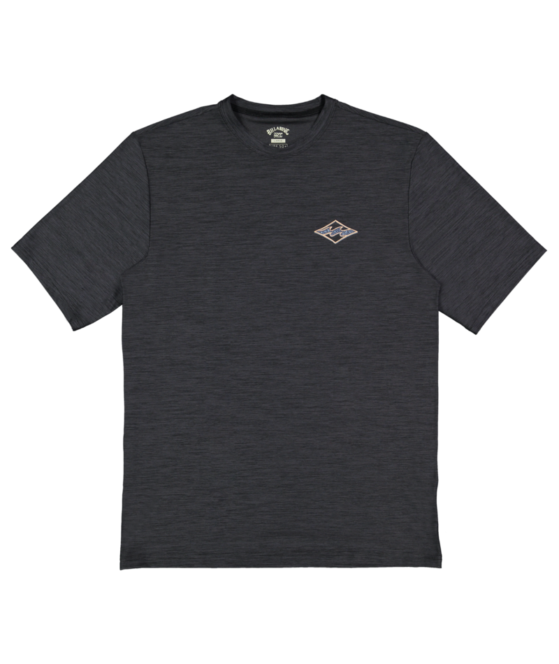 Billabong Diamond Shoreline Lf Ss in BLACK HEATHER