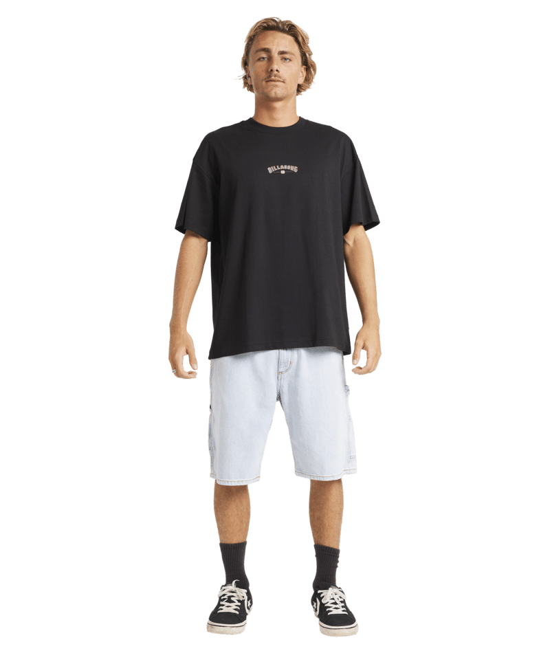 Billabong Bad Dog Workwear Short in STONE BLUE