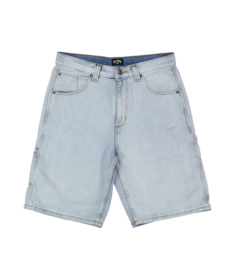Billabong Bad Dog Workwear Short in STONE BLUE