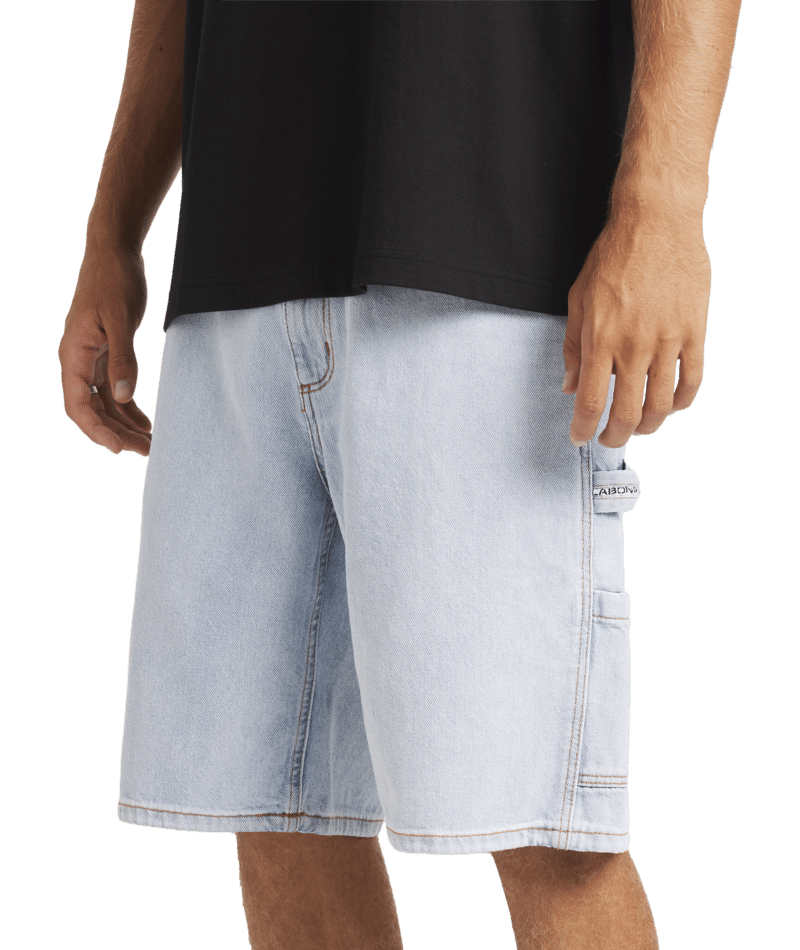 Billabong Bad Dog Workwear Short in STONE BLUE