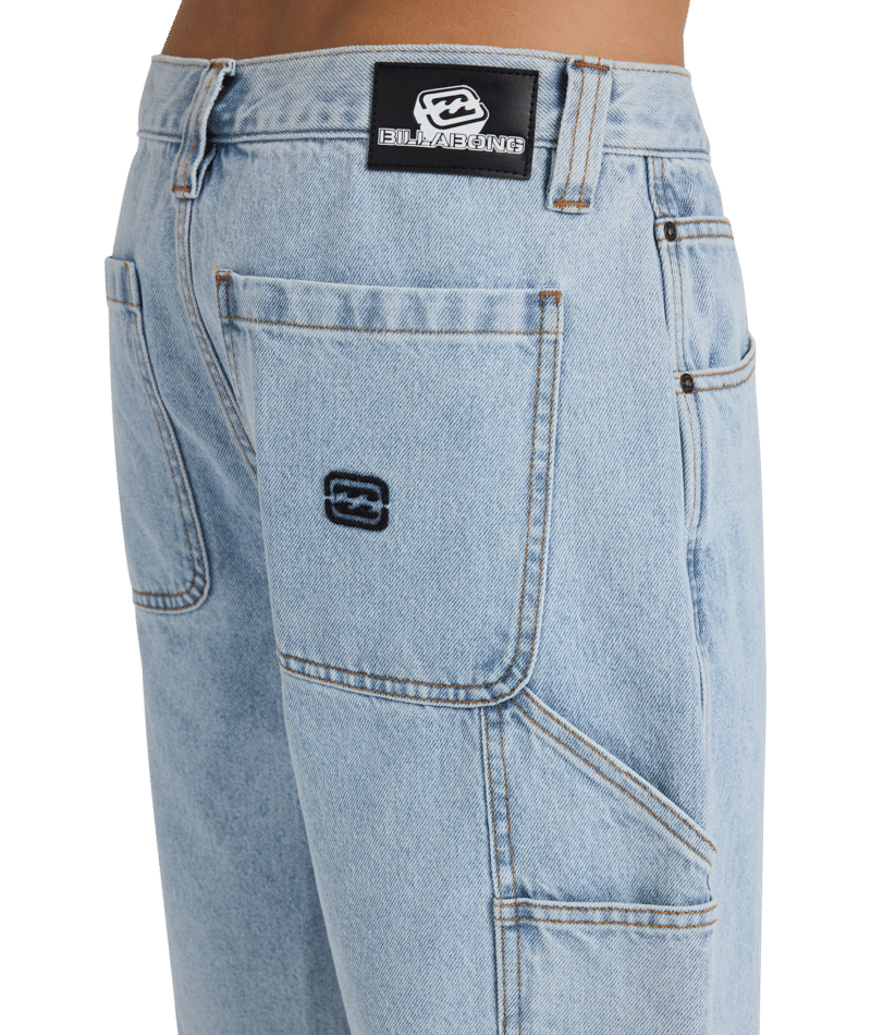 Billabong Bad Dog Denim in WASHED INDIGO