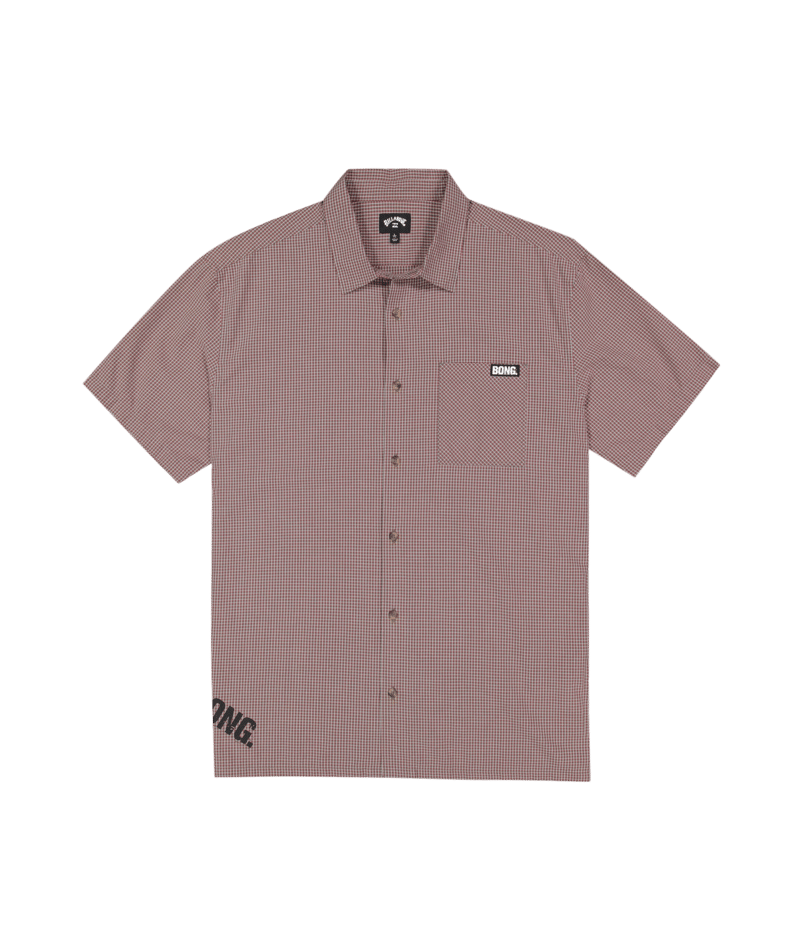 Billabong Mogul Ss in DUST RED