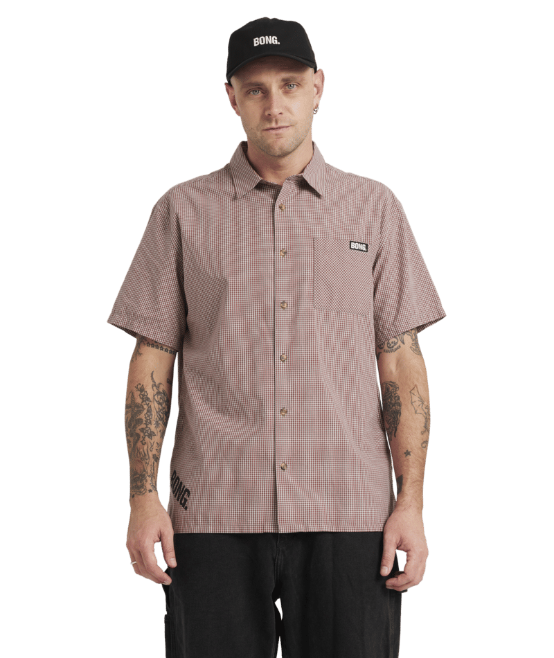 Billabong Mogul Ss in DUST RED