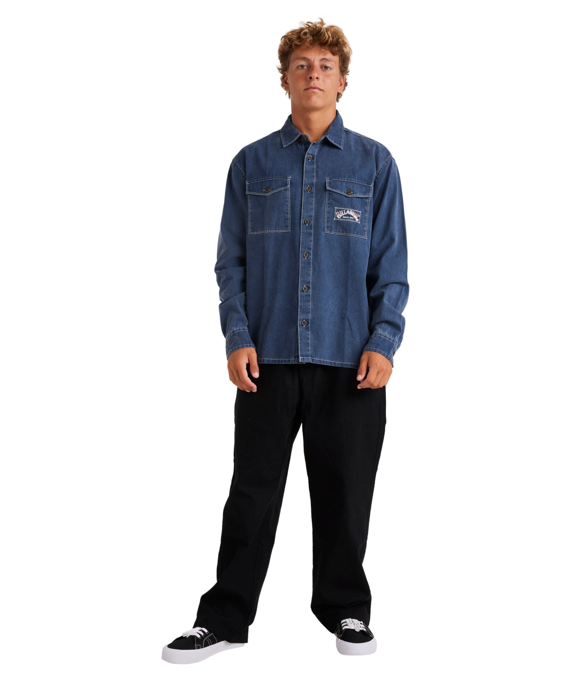 Billabong Bong Years Over Shirt in INDIGO