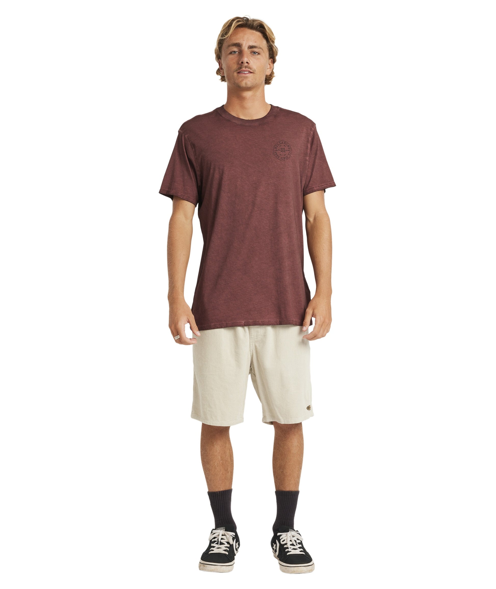 Billabong Big Wave Daz Ss in PLUM