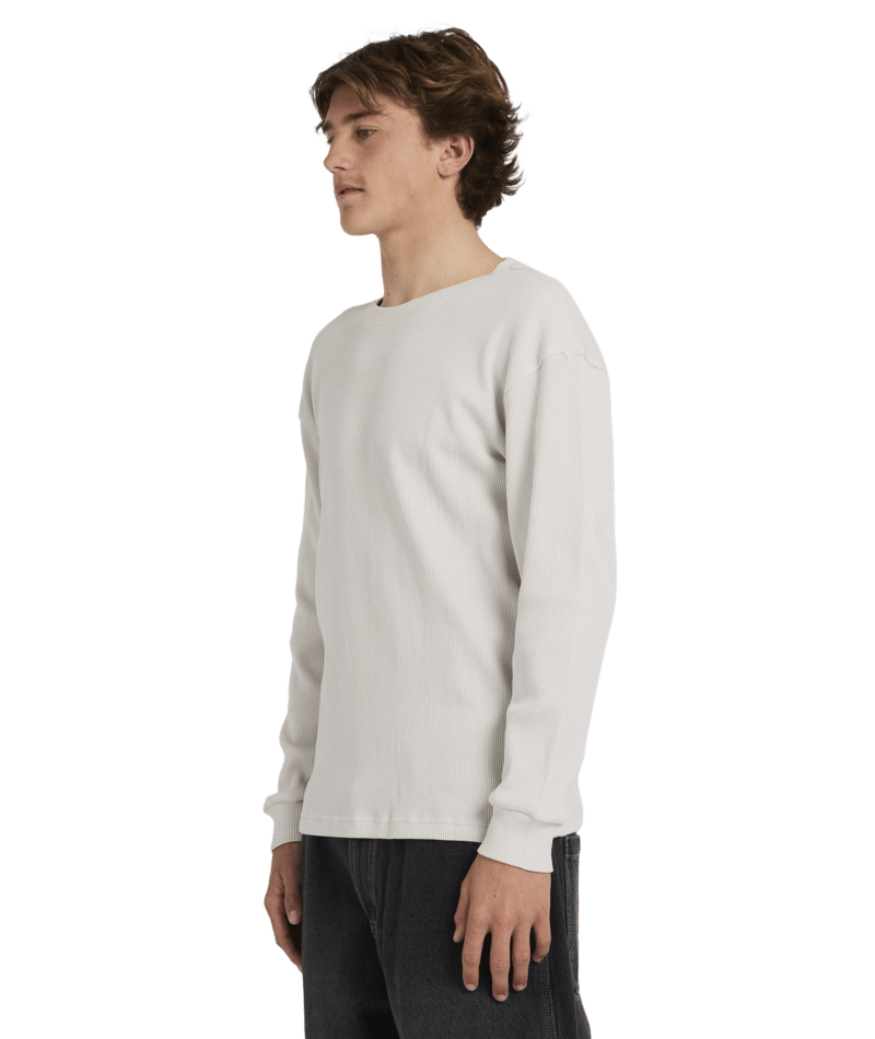 Billabong Immortal Waffle Ls in FOG