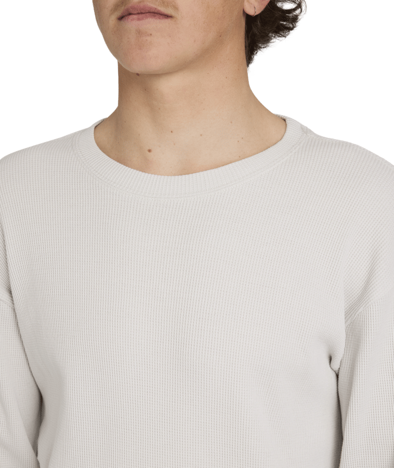 Billabong Immortal Waffle Ls in FOG