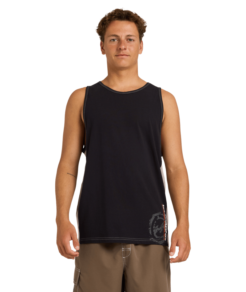 Billabong Spec 73 Blast Tank in OFF BLACK