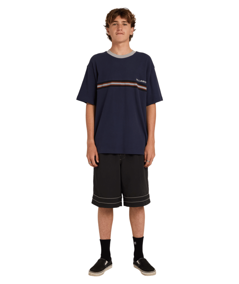 Billabong Spec Ribbed Ss in DUSTY INDIGO