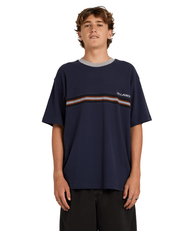 Billabong Spec Ribbed Ss in DUSTY INDIGO