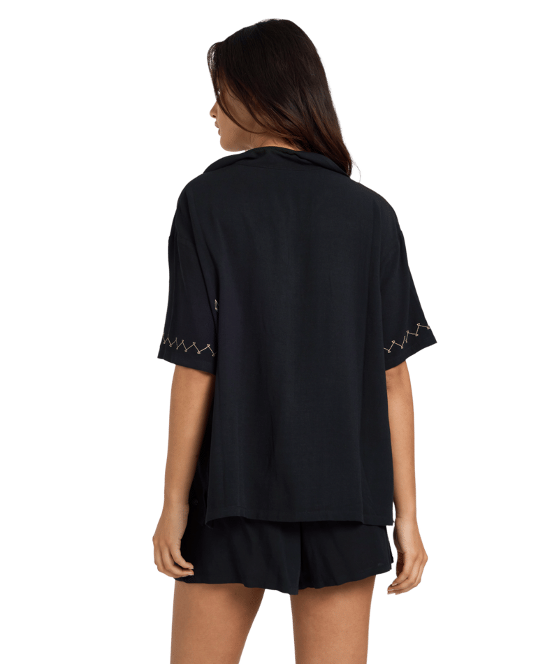 Volcom Bloomz Ss in BLACK