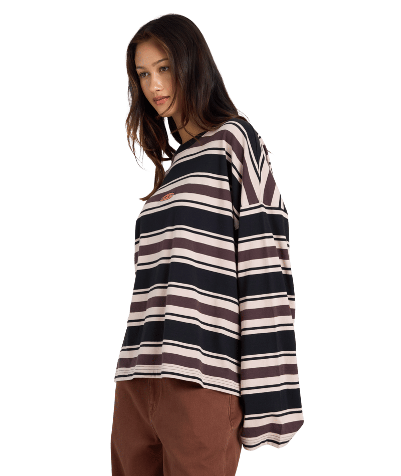 Volcom Triptronic Ls Tee in RAISIN