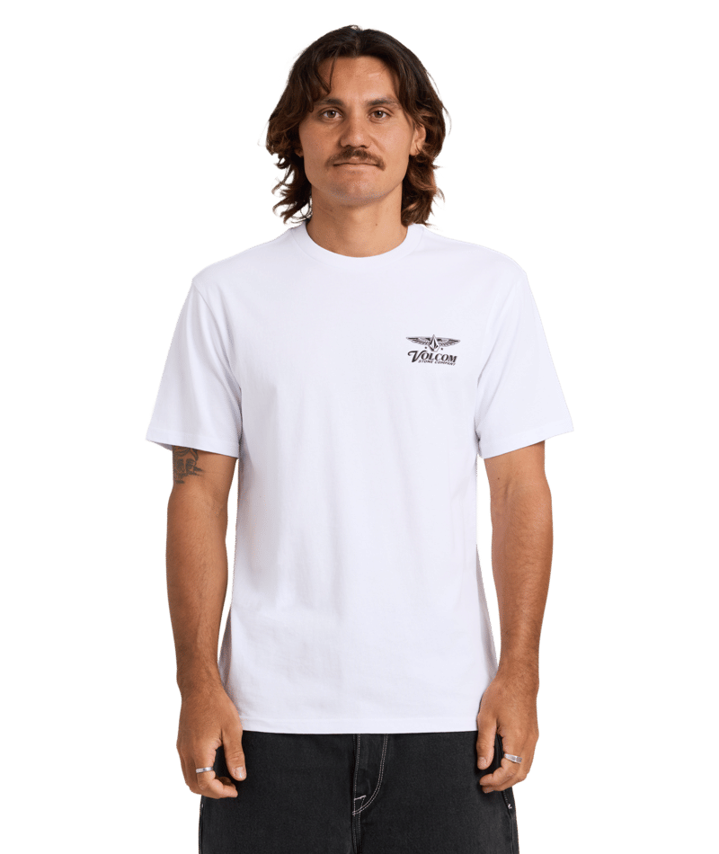 Volcom Stone Wing Sst in WHITE