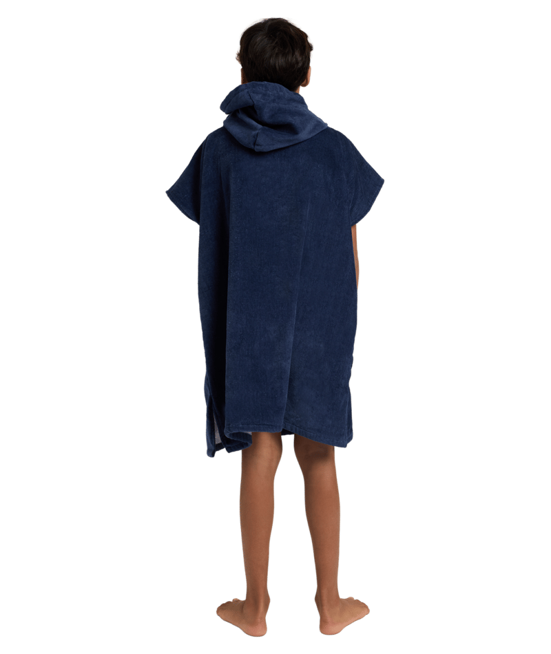 Quiksilver Waxheads Hooded Towel Yth in MOOD INDIGO