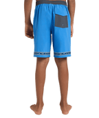 Quiksilver Wax Heads Youth 17 Volley in PALACE BLUE