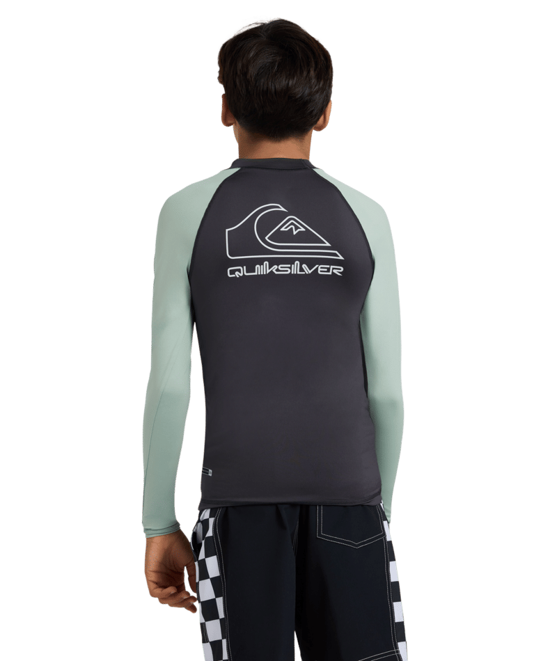 Quiksilver On Tour Ls Youth Id in ICEBERG GREEN