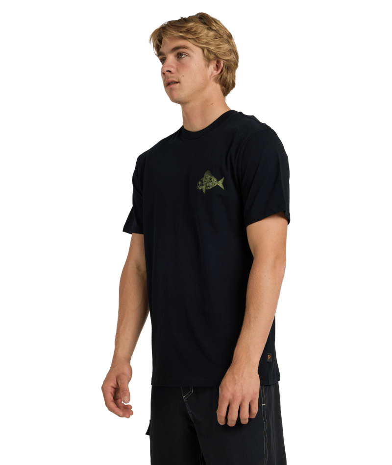 Quiksilver Boneyards Ss in BLACK