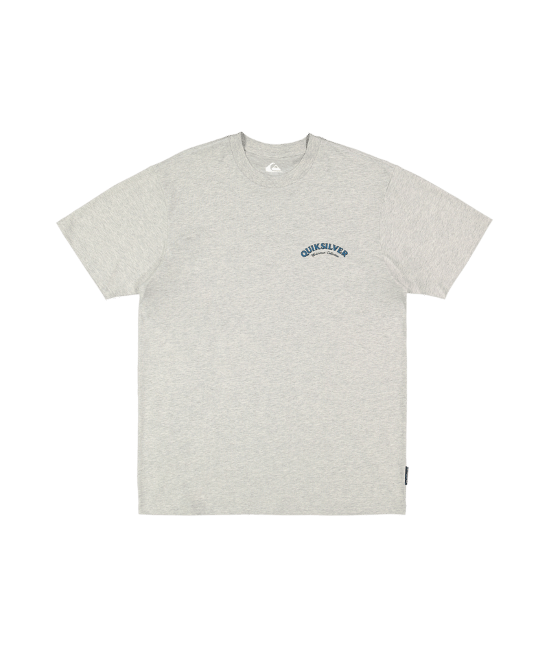 Quiksilver Salty Lines Ss in LIGHT GREY HEATHER