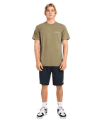 Quiksilver Hidden Peak Ss in DUSTY OLIVE