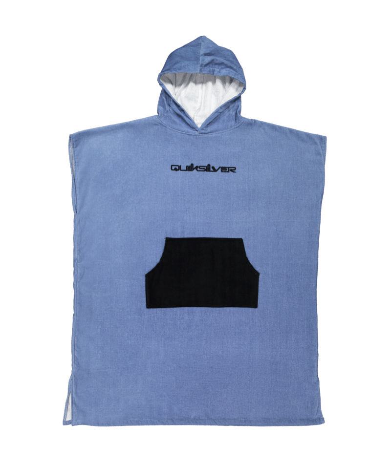 Quiksilver Core Hoody Towel in BLUE HORIZON