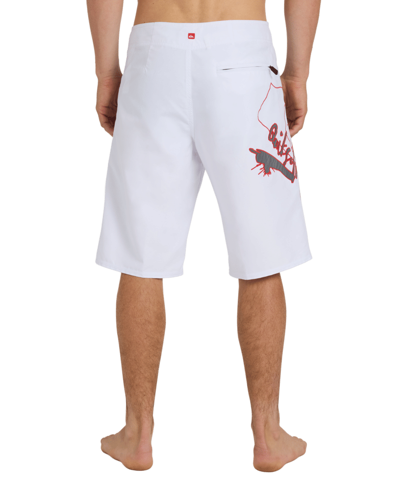 Quiksilver Scrawl 22 Boardshort in WHITE