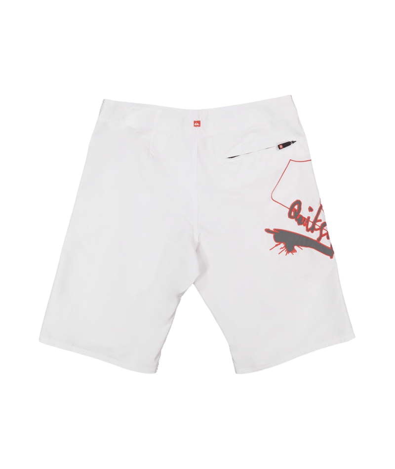 Quiksilver Scrawl 22 Boardshort in WHITE