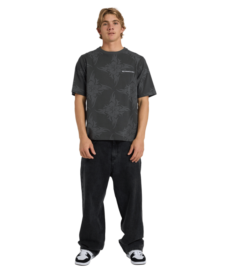 Quiksilver Thorn Knit Top in BLACK