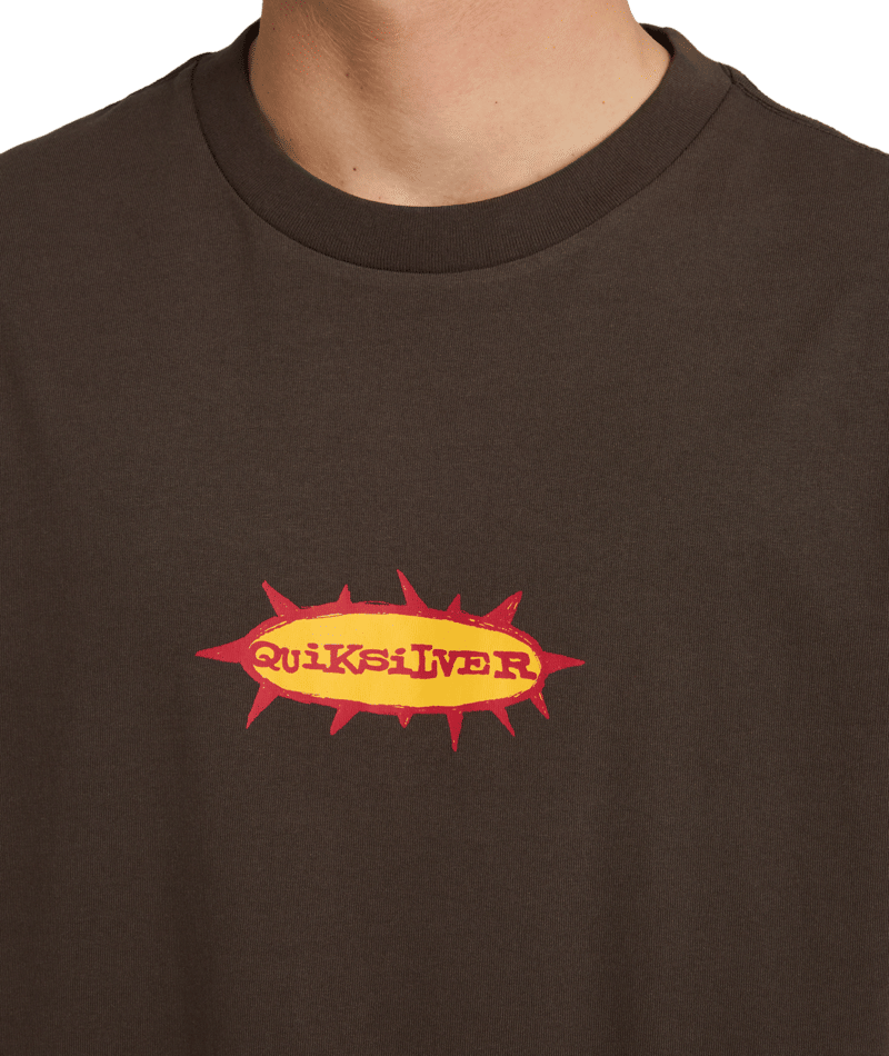 Quiksilver Drainer Ss Tee in TURKISH COFFEE