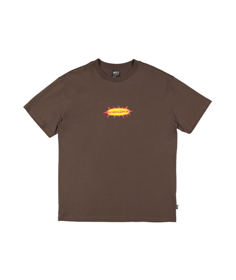 Quiksilver Drainer Ss Tee in TURKISH COFFEE